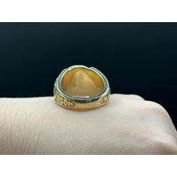Men’s 9ct Yellow Gold Harley-Davidson Skull Ring