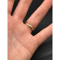 Ladies 9ct Yellow Gold Cubic Zirconia Ring
