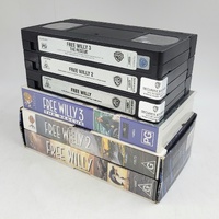 Free Willy 1 2 & 3 VHS Trilogy 3-Tape Set PAL Warner Bros Family Films