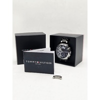 Tommy Hilfiger Decker Mens Watch Stainless Steel Blue Dial TH3201142198