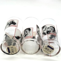 Coca-Cola Luminarc Mirror Mirror Glasses Set of 3 Made in France Collectable