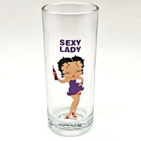 Coca-Cola Betty Boop Tumbler Glasses Set of 4 Retro Style Collectible