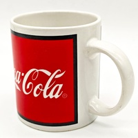Coca-Cola Gibson Vintage Red Classic Logo Coffee Mug Set 5 Pieces