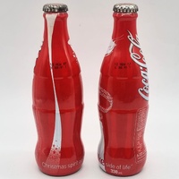 Coca-Cola Christmas Coke Bottles 2007 On The Coke Side Of Life Set 4