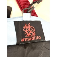 ARMADILLO Snow Pants ABP2780 Small Blue Black Waterproof Ski Overalls