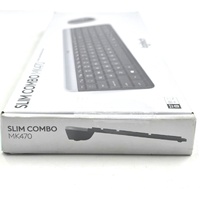 Logitech MK470 Slim Wireless Keyboard Mouse Combo Graphite 