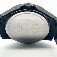 Armani Exchange AX2104 Hampton Mens 46mm Black Stainless Steel Watch