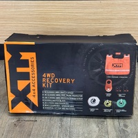 XTM 7 Piece 4WD Recovery Kit 8T Snatch Strap Winch Gear