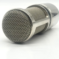 Audio-Technica AT2020 Cardioid Condenser Microphone Silver Limited Edition