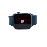 Apple Watch Series 7 45mm Blue Aluminum Case with Abyss Blue Sport Band WiFi