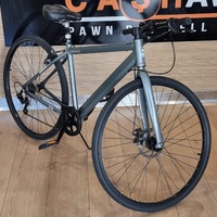 Shimano Copenhagen Hybrid Commuter Bike Fluid Comfort Seat Grey 700C