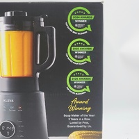 Kleva Mealio Hot & Cold Blender Soup Maker + 2 x 750ml Insulated Flasks