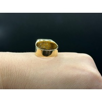 Mens 18ct Yellow Gold Diamond Ring