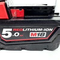 Milwaukee M18 18V RedLithium-Ion 5.0Ah Extended Capacity Battery Pack M18B5