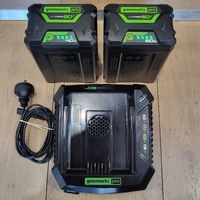 Greenworks Pro 60V 51cm Self-Propelled Mower Blower Trimmer Kit