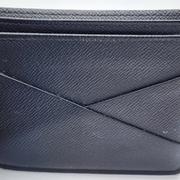 Louis Vuitton Damier Graphite Slender Wallet Monogram HC Black Grey LV + COA