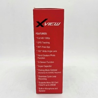 XView XV20DVR Barrel Dash Cam Full HD 1080P WiFi GPS 152° Wide Angle