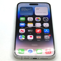 Apple iPhone 14 Pro Max Silver 128GB MQ9Q3ZP/A Unlocked 6.7 Inch Smartphone