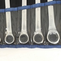 SP Tools SP10262 12Pc SAE Gear Drive Ratchet Spanner Set 0° Offset Set