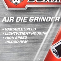 Full Boar FBADG-014 Air Die Grinder 1/4" Variable Speed 25000 RPM