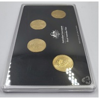 2024 Royal Australian Mint Moon to Mars $1 4-Coin Set Mintmark & Privy Mark