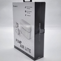 BlueAnt Pump Air Lite True Wireless Earbuds White Bluetooth Microbuds HD