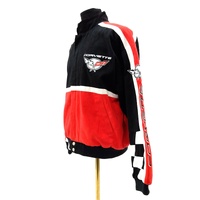 Vintage 90s Racing Champions Corvette C5 NASCAR Jacket Mens Large Red