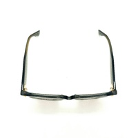 Gucci GG1084S 004 Sunglasses Grey Acetate Frame Square Rectangle Size L + COA
