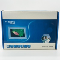 Nesa 7 Inch Digital Photo Frame DPF-07018F White Acrylic Desktop Display