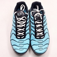 Nike Air Max Plus TN Aqua Silver Black Mens US 9 Sneakers CV8838-400 With Box