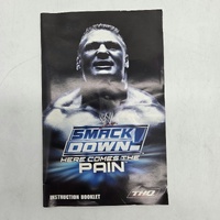WWE SmackDown Here Comes The Pain Sony PlayStation 2 PS2 Game PAL