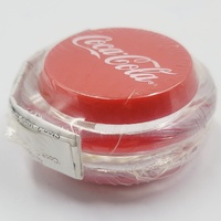 Coca-Cola Promotional Yo-Yo Red Clear Coke Advertising Collectable Toy New