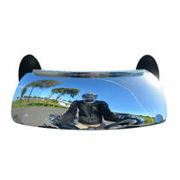  180degree Rearview Mirror for Motorcycle and Car Windscreen Mount (New)