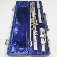 Armstrong Flute With Hard Case Preowned Silver Tone Closed Hole Flute