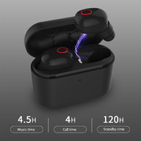 X25 TWS Bluetooth 5.0 Wireless Earbud In-Ear Stereo Earphone Headphones - White