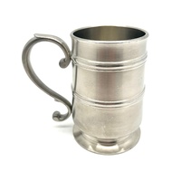 Vintage Royal Selangor Pewter Tankard Mug Stein Collectible Metalware