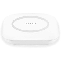 MiLi Magic Plus II Portable Wireless Charger White Lightweight Compact Design