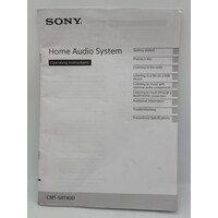 Sony HCD SBT40D Micro Audio System with Bluetooth and USB Connectivity