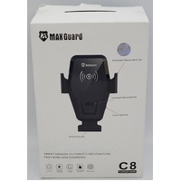 Maxguard Wireless Car Charger and Phone Holder with Fast Charging