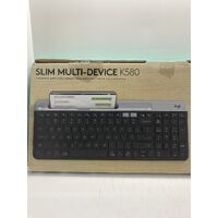 Logitech K580 Slim Multi-Device Wireless Keyboard Graphite (Pre-owned)