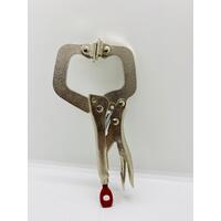 Milwaukee 152mm 6 Inch Torque Lock Locking C-Clamp Swivel Jaws 48-22-3522