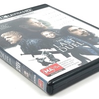 The Last Duel 4K Ultra HD + Blu-ray 2021 Matt Damon Historical Drama