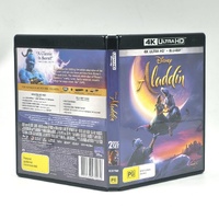 Aladdin 2019 Live Action 4K Ultra HD + Blu-ray 2 Disc Set