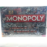 Monopoly Transformers Retro Edition Board Game Hasbro Collectible