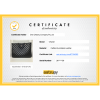 Chanel Classic CC Shopping Tote Quilted Calfskin Large Handbag Black A91046 