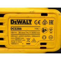 DeWalt DCS386 18v XR Cordless Brushless FLEXVOLT High Power Reciprocating Saw