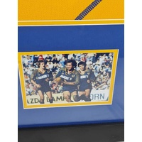 Parramatta Eels Ray Price Signed Jersey with COA NRL Memorabilia