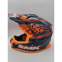 SMK Allterra Tribou Off-Road Bike Helmet GL527 Size L (Pre-owned)