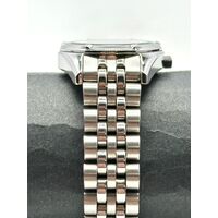 Citizen Quartz WR 50m Silver Tone Stainless Steel Crystal Dress Watch