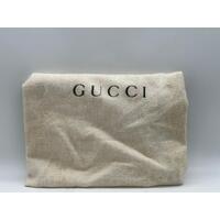 Gucci Top Flap Suede Bamboo Handle Handbag for Women in Black Finish